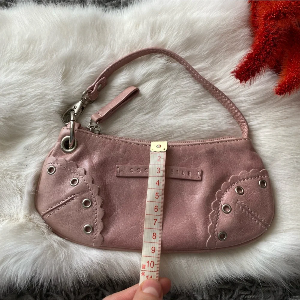 Coccinelle Pink Mini Shoulder Bag - Picture 6 of 7